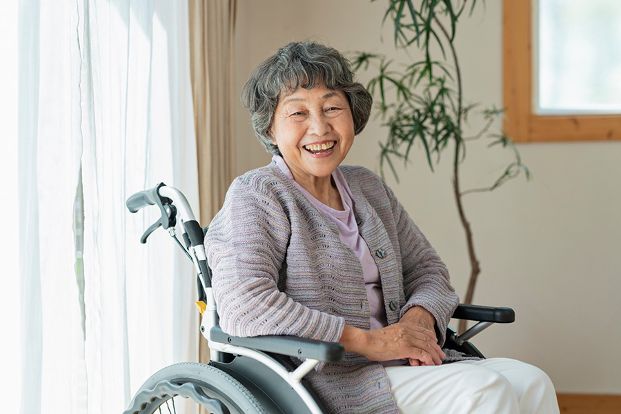 バリアフリーで安心